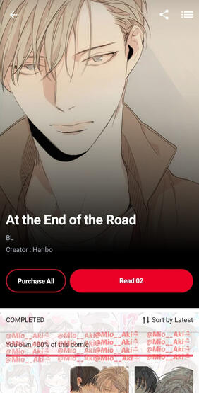 At the End of the Road