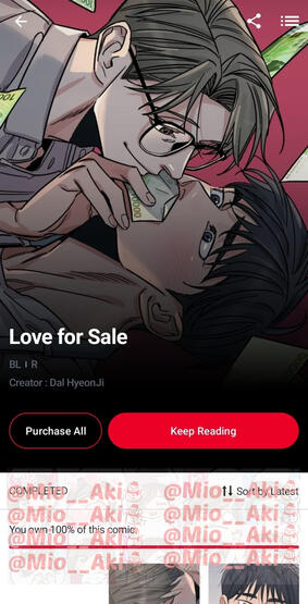 Love for Sale