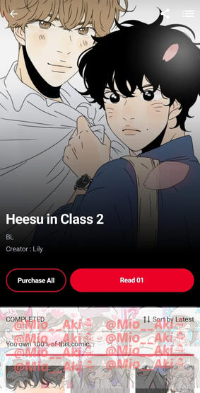 Heesu in Class 2